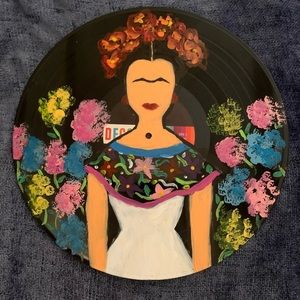 Painted Frida Vinyl 🦋🌸🌹🥀🌺🌵